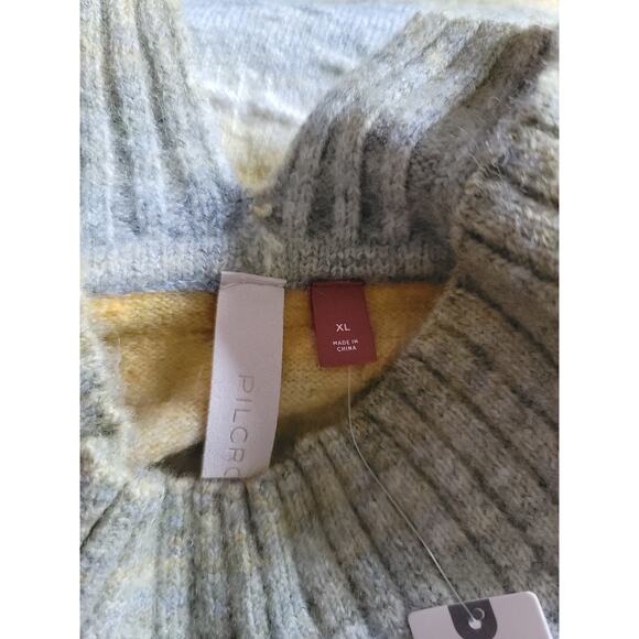 Anthropologie Pilcro Cropped Mock-Neck Sweater - New XL - Picture 7 of 9